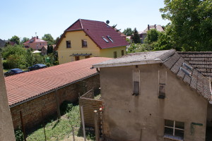 Blick nach hinten